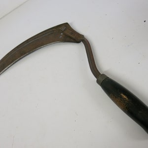 SIckle or Scythe or Reaper, Old Farm Tool, Hand Made Antique Early American Agricultural Tool