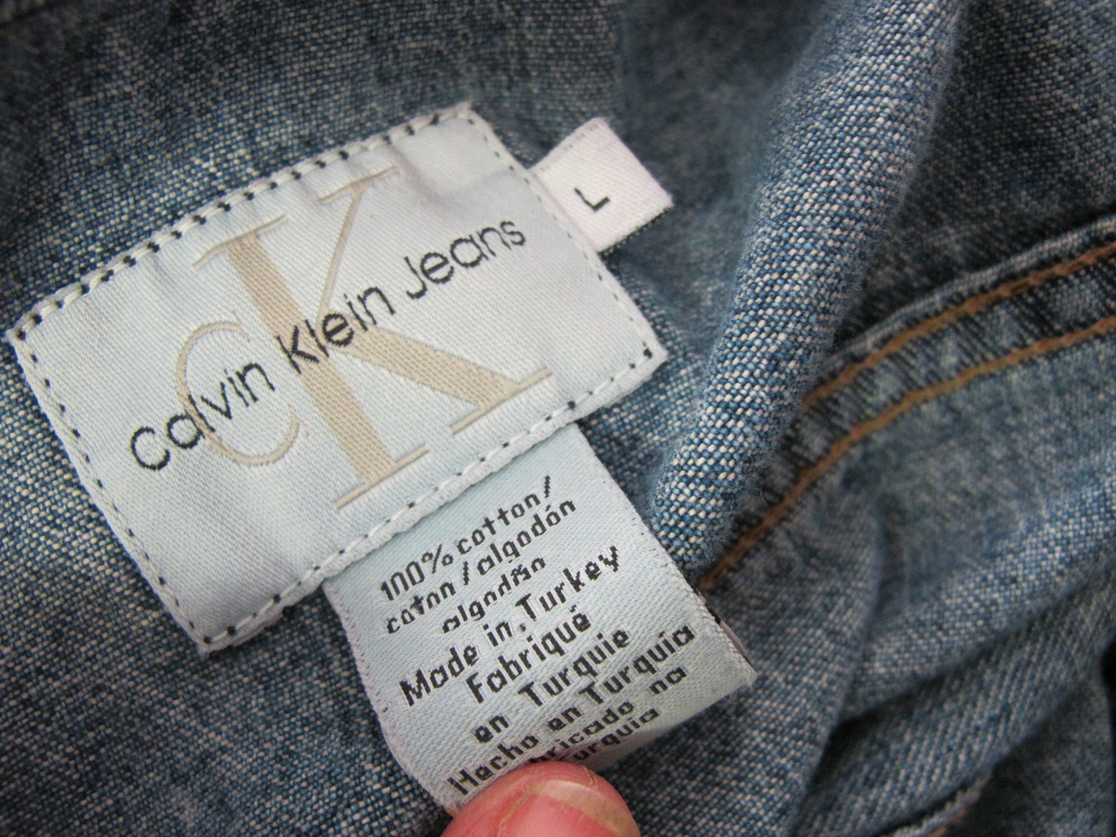 calvin klein made in turkey