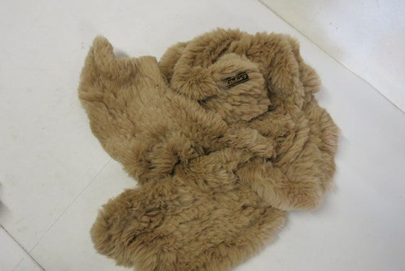 Rabbit Fur Muffler Plush Soft Fur Scarf - image 3