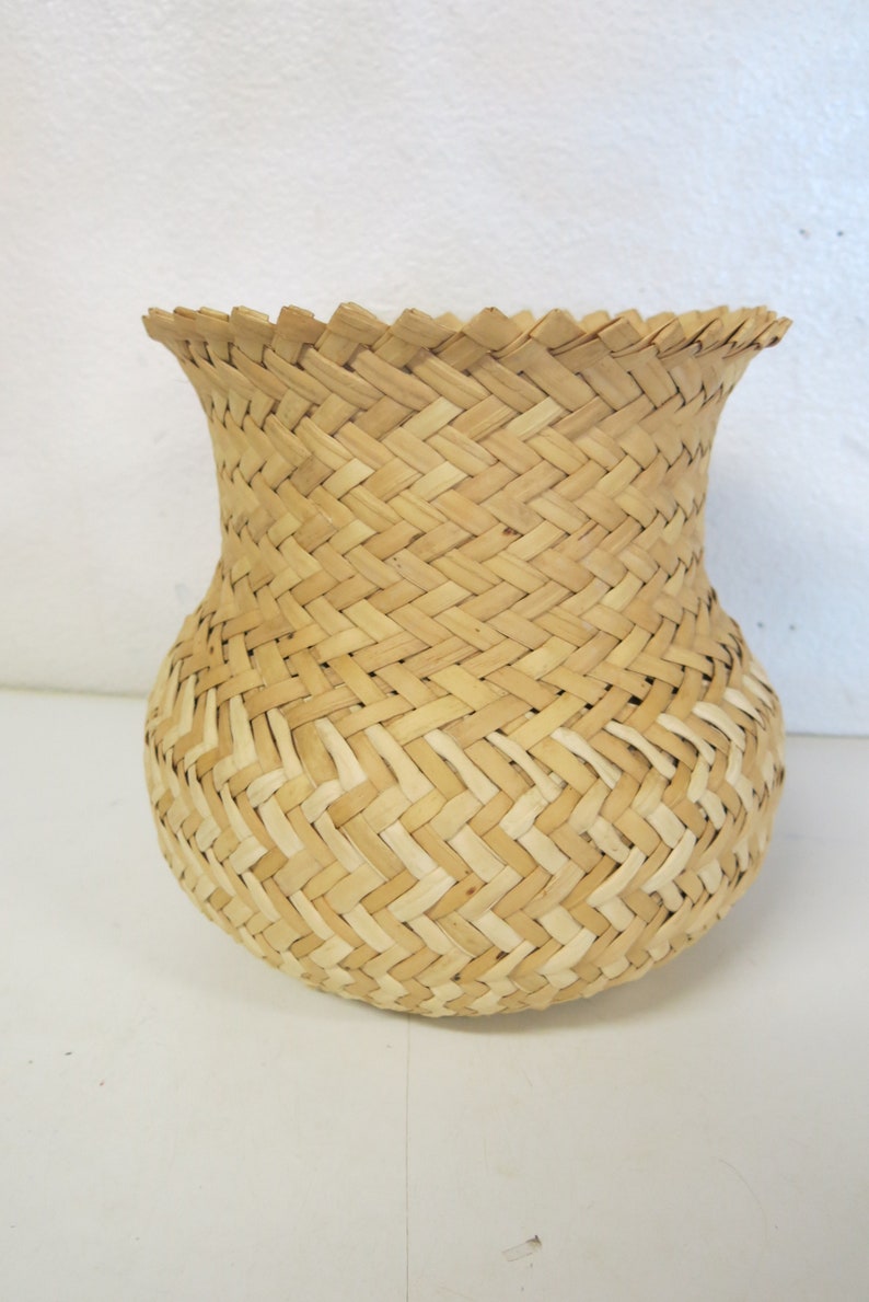 Native American Basket Large Central American Basket Etsy