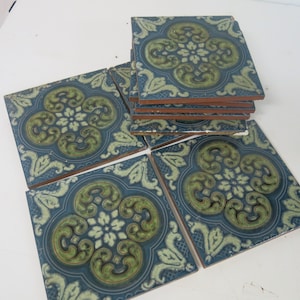 Mid Century Tile Art Tile Italian Studio Artisan Tile