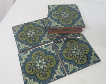 Mid Century Tile Art Tile Italian Studio Artisan Tile