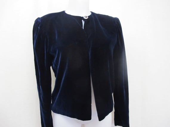 Velvet Jacket Cropped Bolero Jessica McClintock Mi