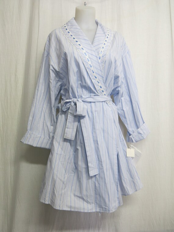 Eileen West Robe Cotton Robe Short Robe Lace Robe New With Tags Etsy UK