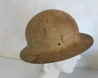 Metal Hard Hat US Dept of Civil Defense
