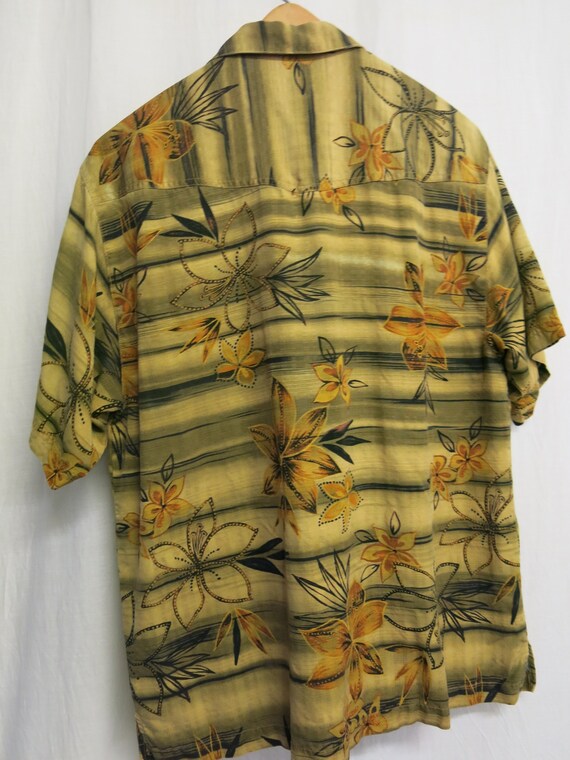 Tommy Bahama Summer Silk Shirt Resort Silk Shirt Medi… - Gem