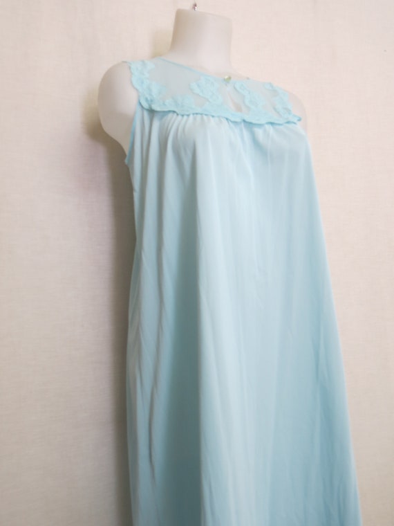 1960's Nightgown Mad Men Nightgown Nylon - image 3