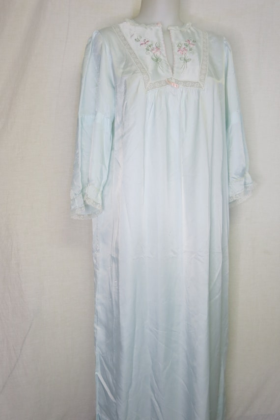 Old Fashioned Nightgown Barbizon Nightgown 3/4 Sl… - image 2