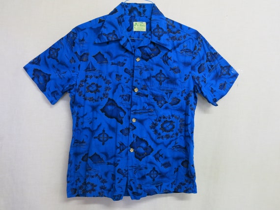 Hawaiian Shirt Ui-Maikai Hawaiian Shirt Surfer Sk… - image 2