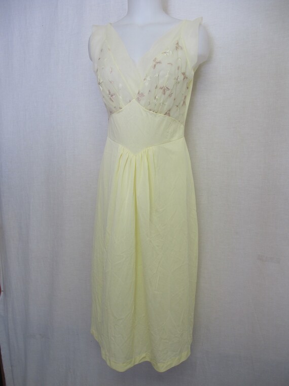 Vanity Fair Nylon Nightgown Mad Men Nightgown Nylo