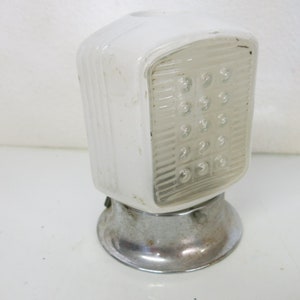 Mid Century Art Deco Glass Wall Light - 1940s Fixture
