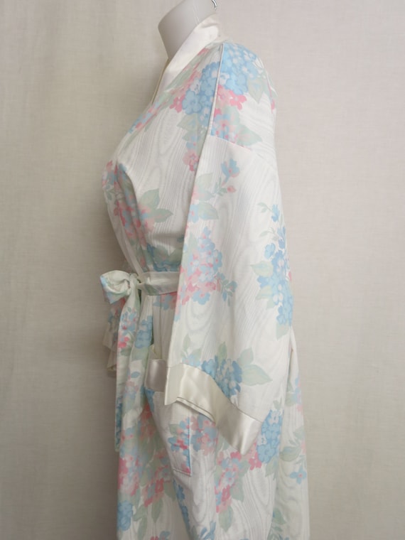 Kimono Robe Floral Satin Robe Satin Robe New with… - image 6