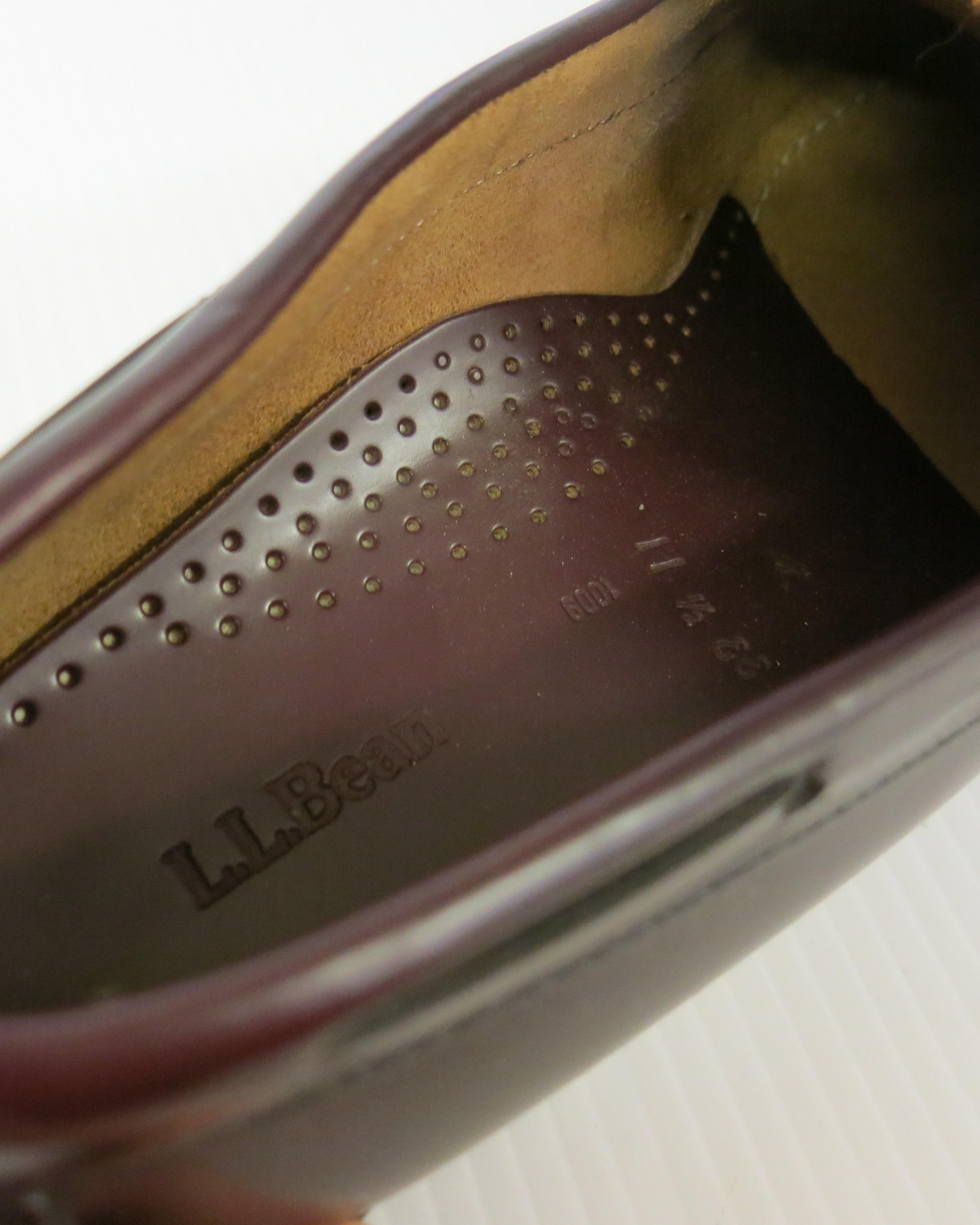 Tassel Loafers Oxblood 11 1/2 D Men LL Bean - Etsy