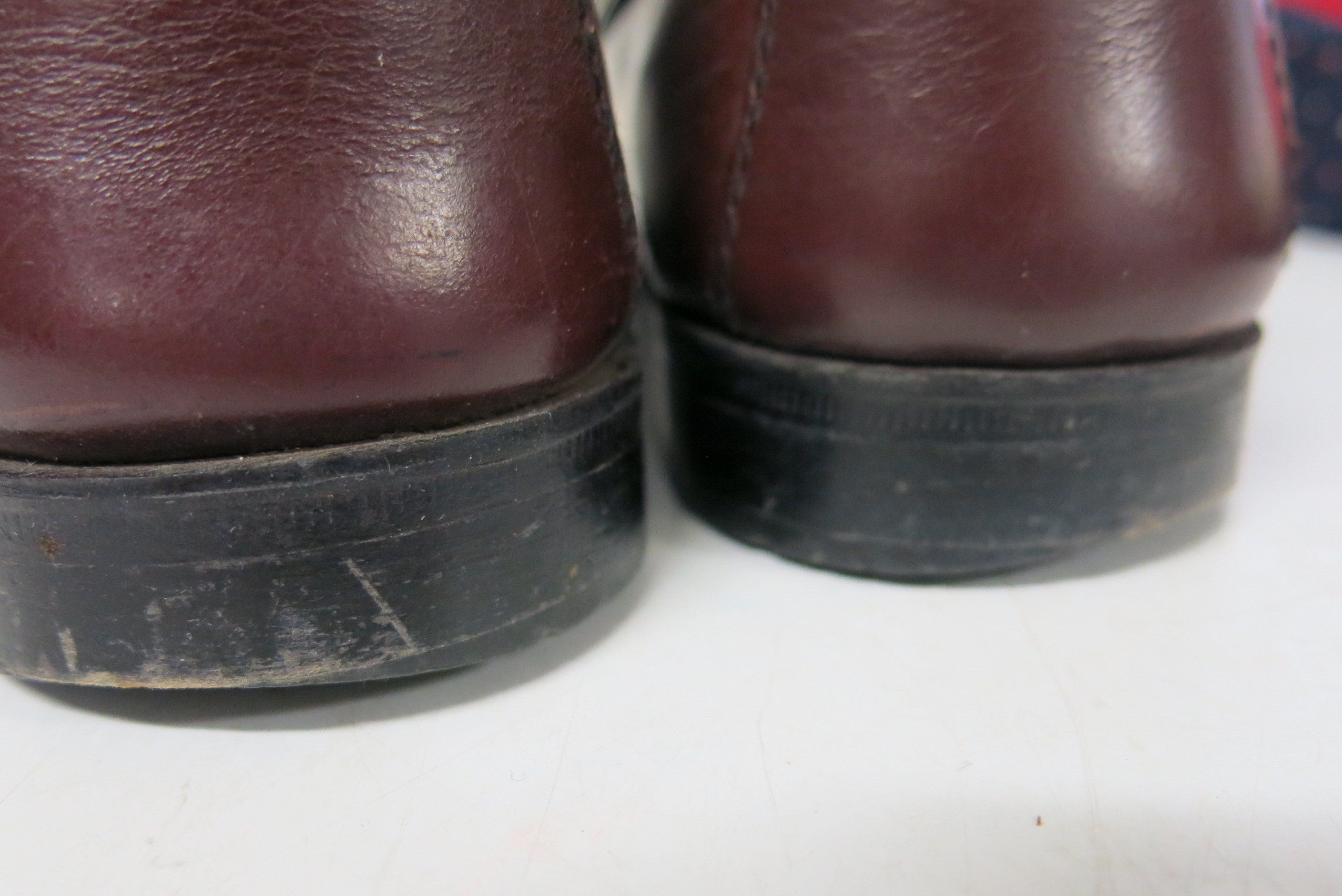 Tassel Loafers 9 Medium Nunn Bush Oxblood Kiltie Men