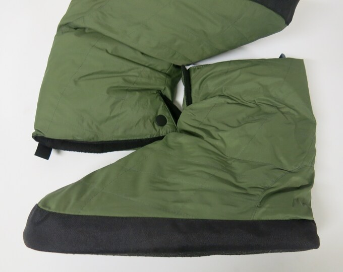 Down Booties Puffer Slippers REI Women Large Men Medium Unisex Etsy