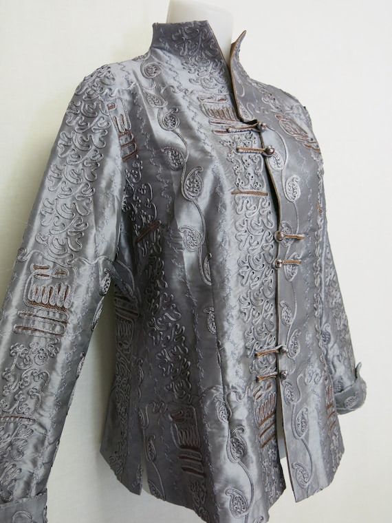 Chinese Silk Jacket Kimono Jacket Embroidered Jack
