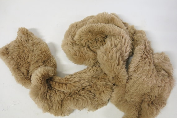 Rabbit Fur Muffler Plush Soft Fur Scarf - image 1