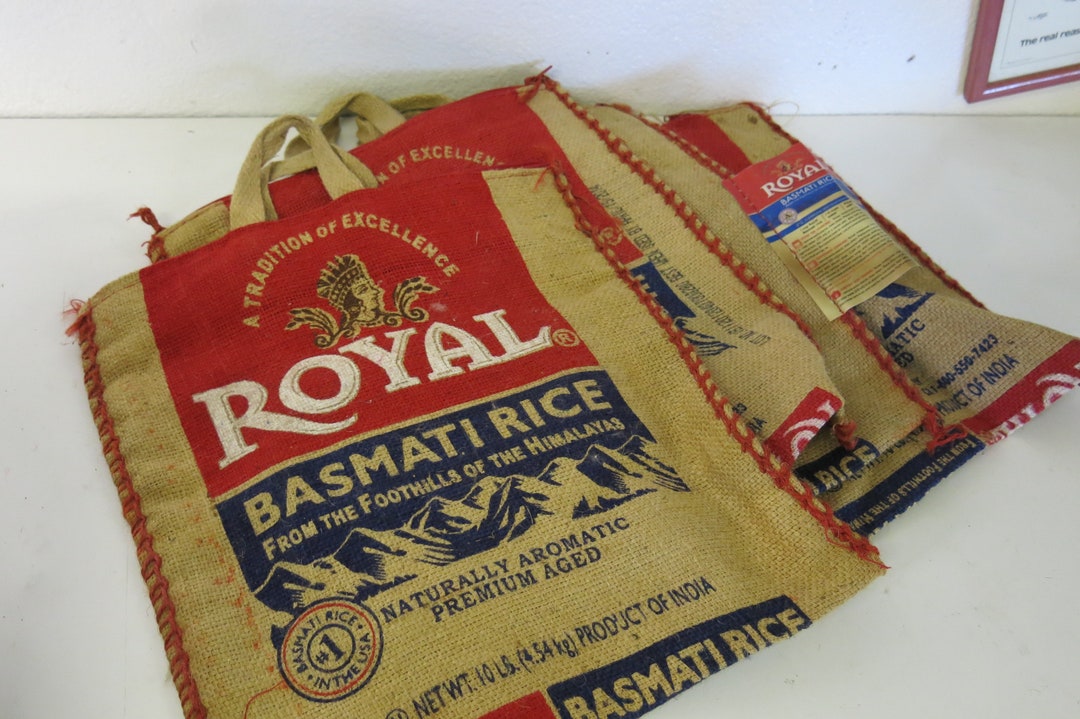 Vintage Rice Sacks Unused With Zippers Burlap Bags - Etsy
