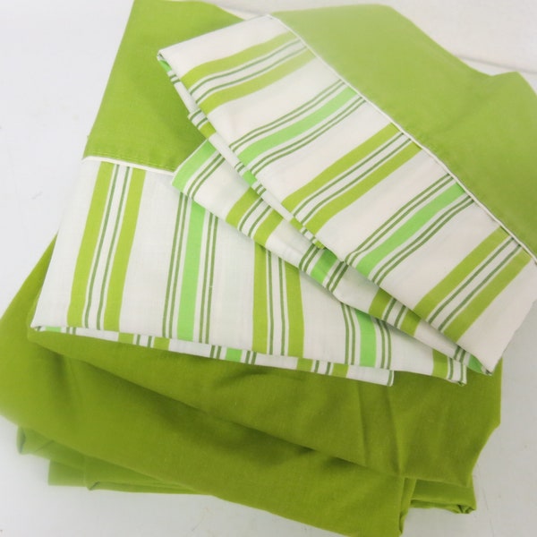 Lime Green Sheet Set Etsy