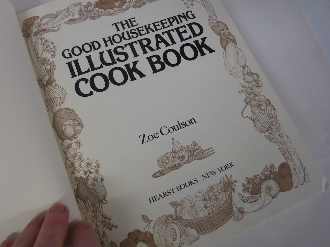 The Good Housekeeping Illustrated Cookbook First Edition 1980 Etsy
