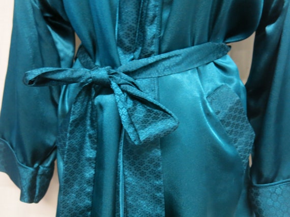 Victoria's Secret Kimono Robe Dressing Gown Satin… - image 4