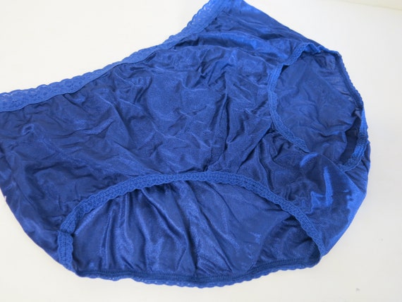 High Waist Panties Underpants Size 10 Panties Royal Blue Lace Panties Hanes  -  Canada