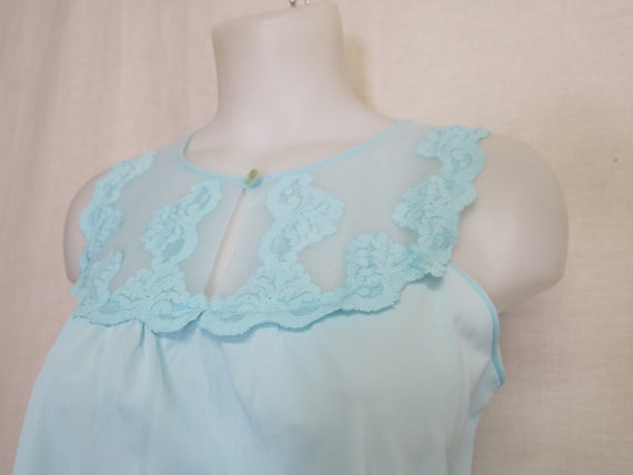 1960's Nightgown Mad Men Nightgown Nylon - image 1