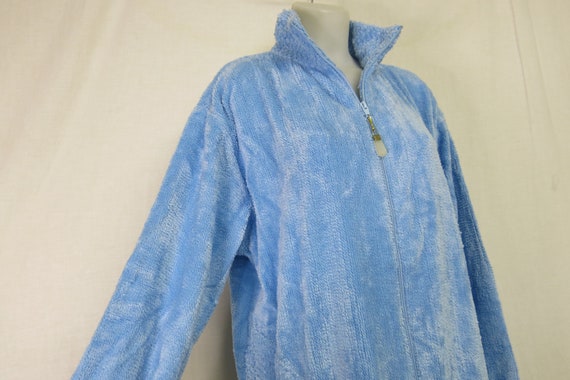 Chenille Robe Terry Cloth Robe Beach Spa Coverup … - image 1