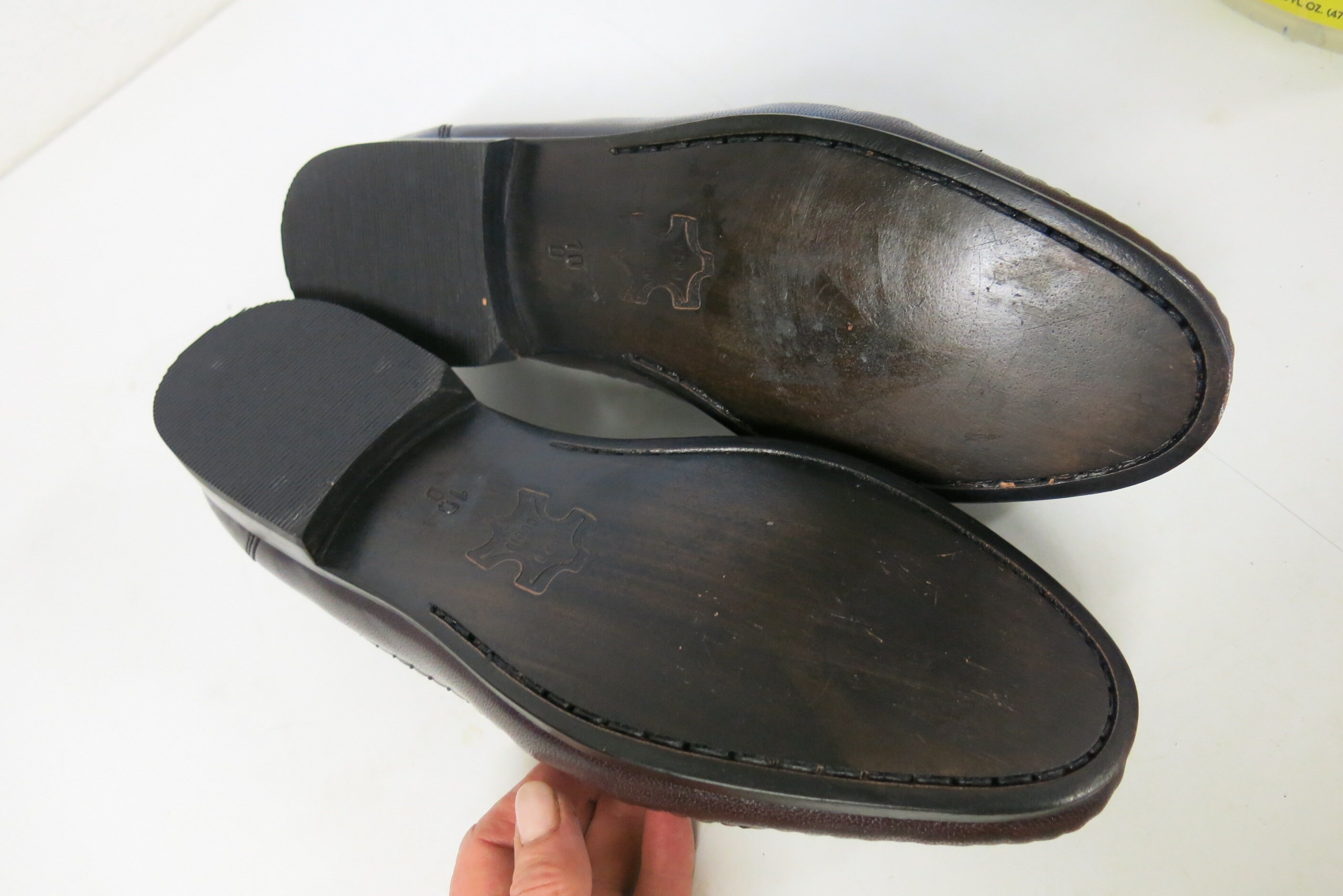 Tassel Loafers 10D Oxblood Kiltie Men JC Penney Stafford NEW  display picture 2