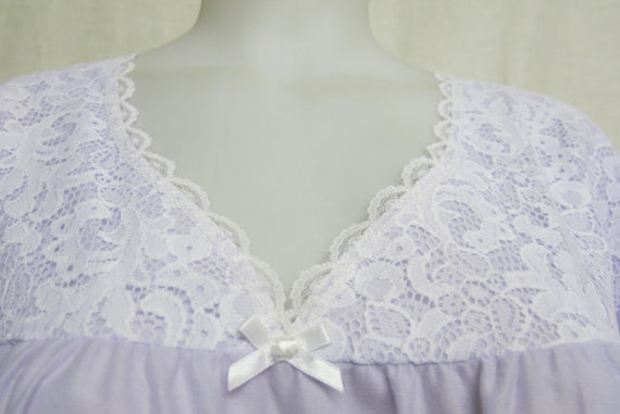 Old Fashioned Plush Nightgown Winter Fleece Night… - image 4