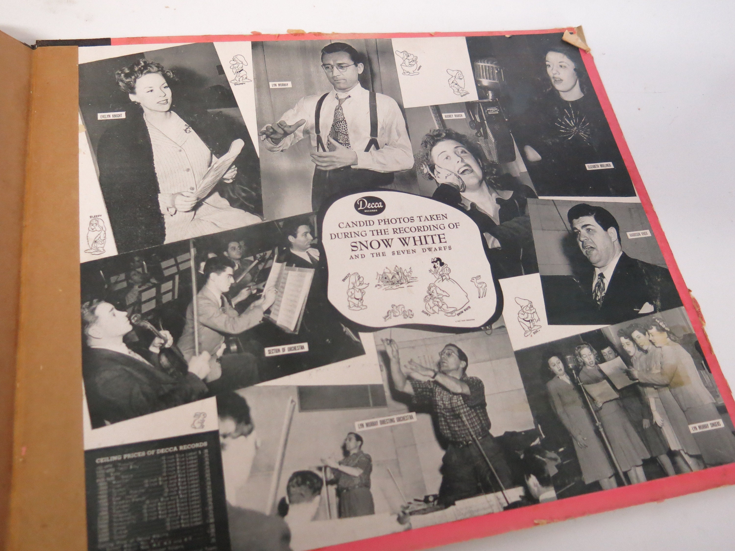 Bobbi Humphrey & Alice Clark レコード2枚セット Vintage Snow White and the Seven Dwarfs Record Set Complete 78 Rpm