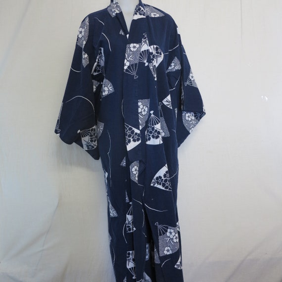 Cotton Japanese Kimono Summer Kimono Yukata - image 2