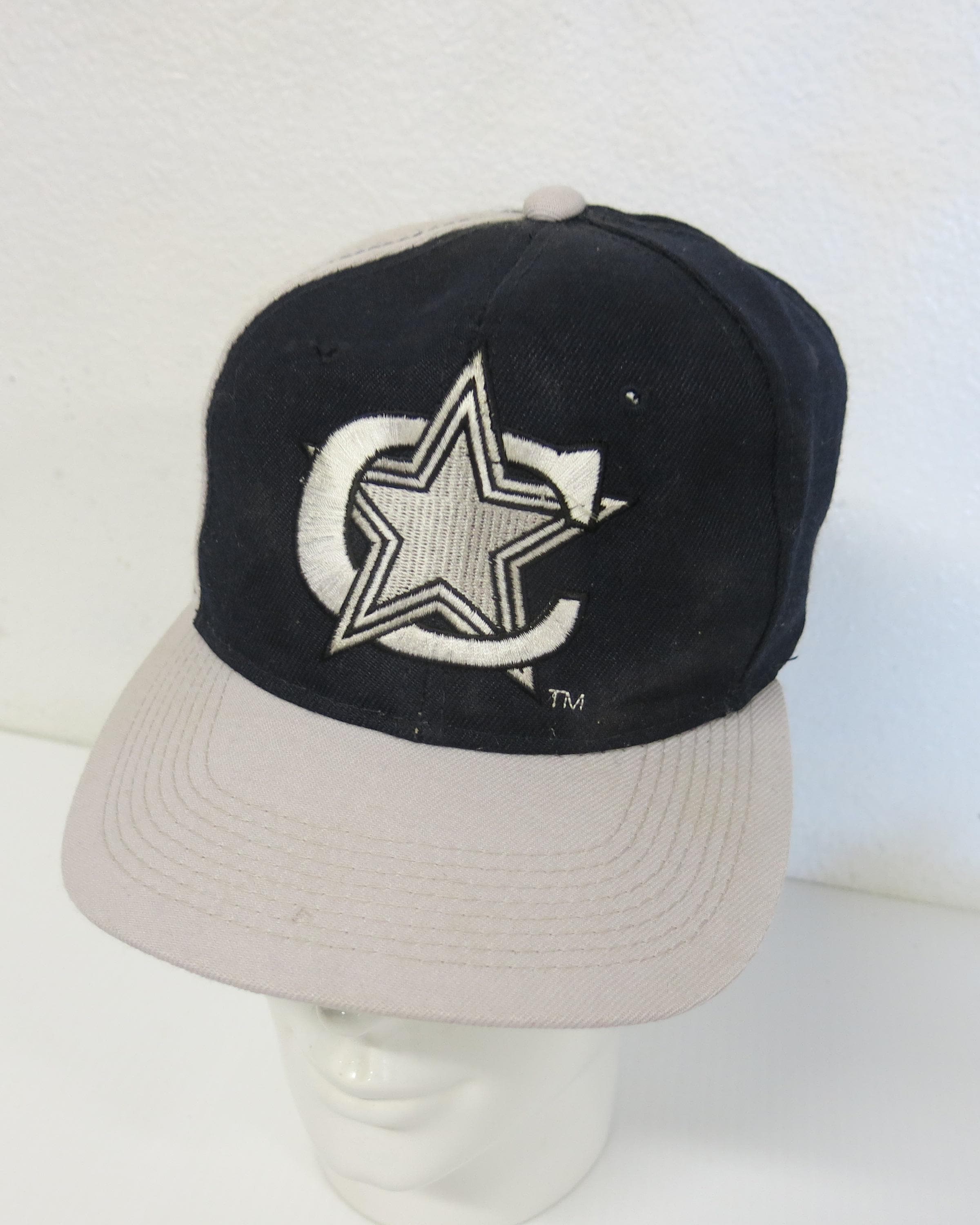 NWT Vintage Dallas Cowboys Bold Large Graffiti SnapBack EASTPORT Cap