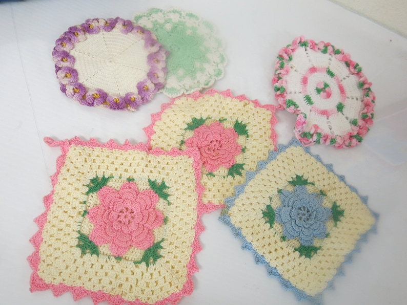 BelindasStyleShop Crochet Pot Holder Trivet