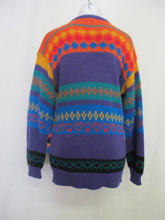 Stripe Tunic Sweater Mod Sweater Slouchy Sweater … - image 6