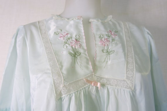 Old Fashioned Nightgown Barbizon Nightgown 3/4 Sl… - image 4