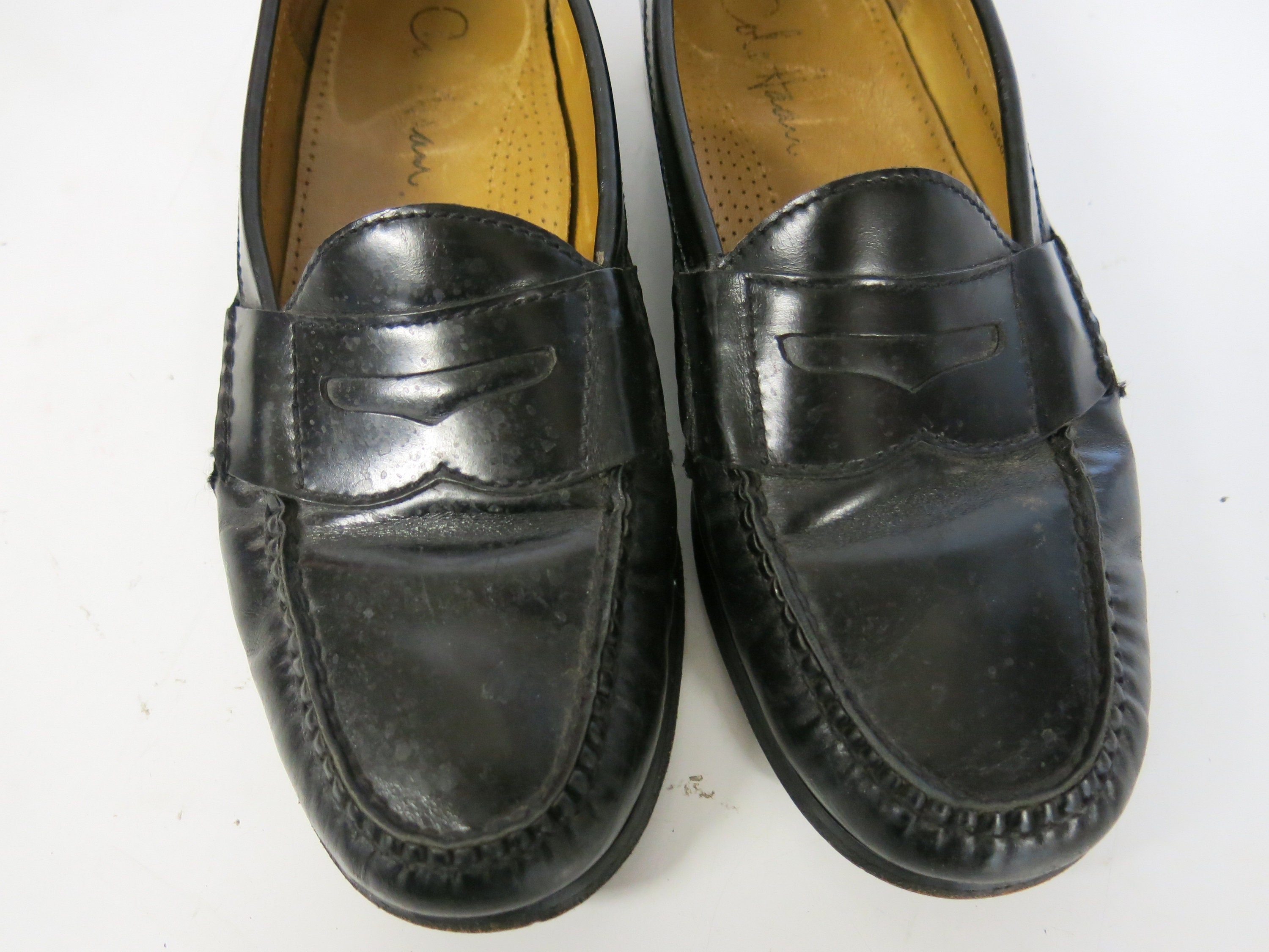 Cole Haan Penney Loafers Black 8D Men Etsy