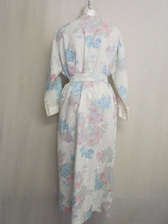 Kimono Robe Floral Satin Robe Satin Robe New with… - image 7