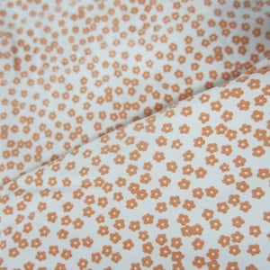 Ralph Lauren Twin Flat Sheet Macy's Small Orange Flowers