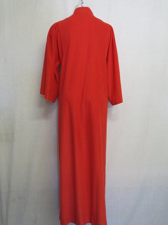 Velour Velvet Robe Evelyn Pearson Robe House Dres… - image 8