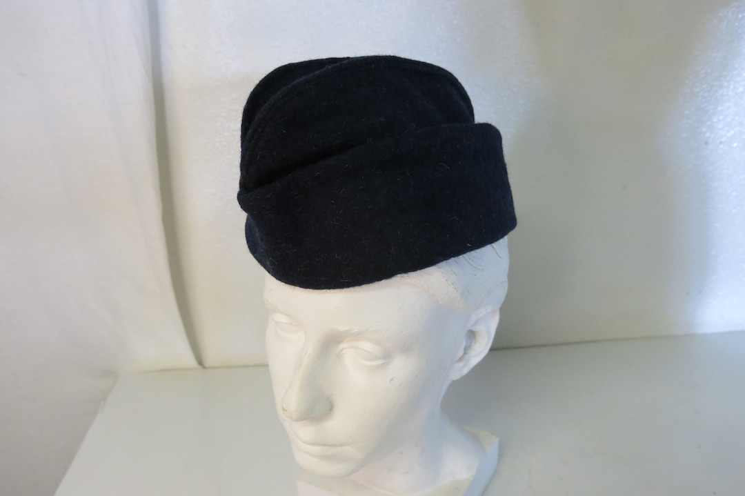 Vintage French Military Cap Hat WWII Garrison Cap Etsy Vintage French Military Cap Hat WWII Garrison Cap Etsy
