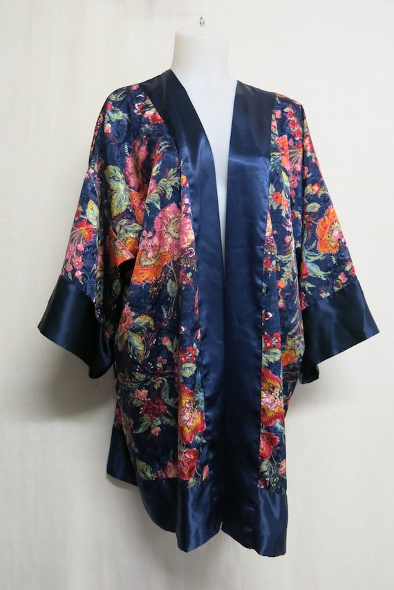 Kimono Victoria's Secret En Satin Noir – Taille M, Neuf Avec étiquettes