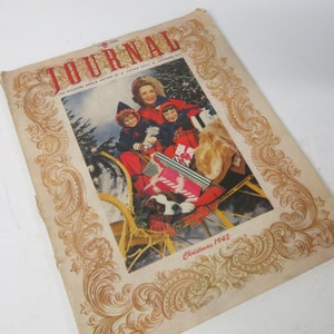 Ladies Home Journal Magazine 1942 Christmas