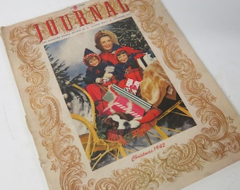 Ladies Home Journal Magazine 1942 Christmas