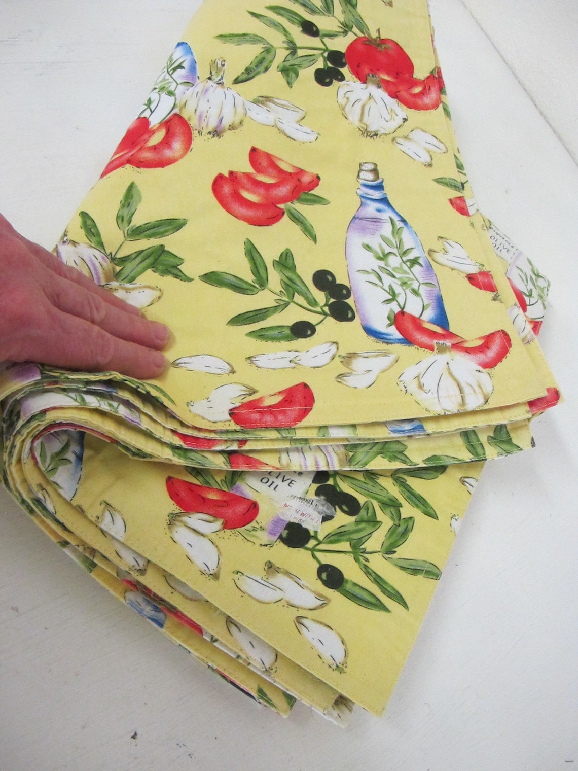 Bistro Placemats French Style Placemats Provincial Placemats Etsy