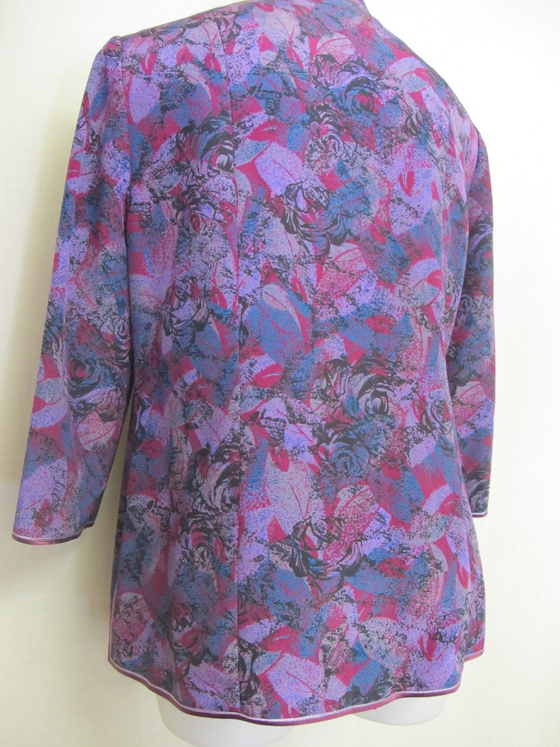 Silk Asian Jacket Chinese Silk Jacket Small image 7