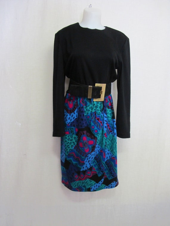 Mad Men Dress Mini Dress Mod Psychedelic Dress 197