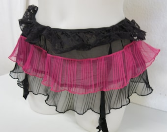 Black Lace Garter Belt Burlesque Garter Belt M/L/XL