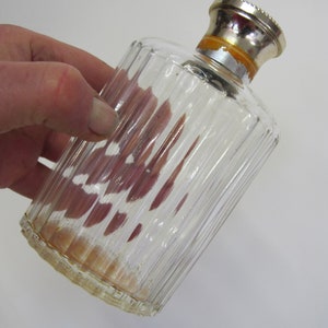 Lalique Nina Ricci Bigarade Perfume Bottles Empty Fluted Bottle Set of 2