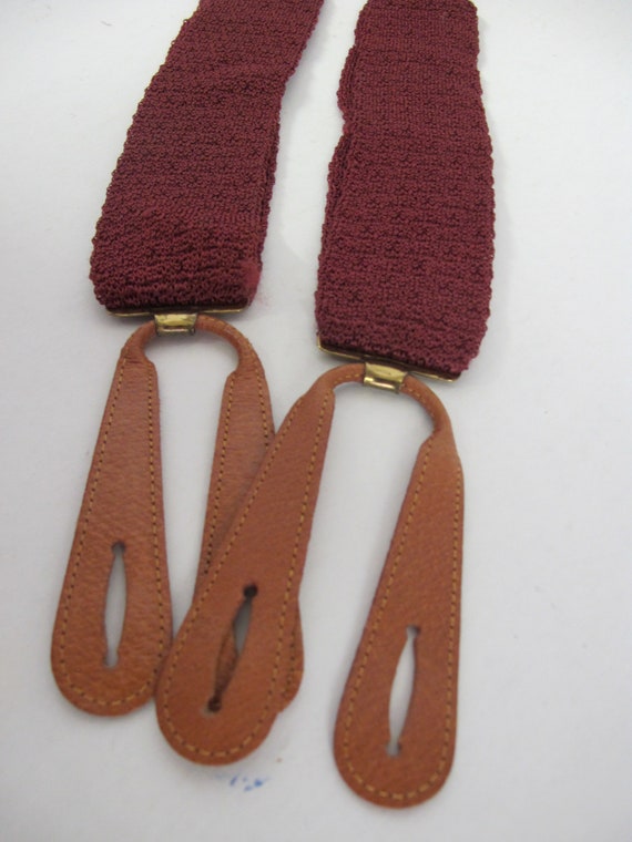 Antique Suspenders Stretch Suspenders 1930s Suspen